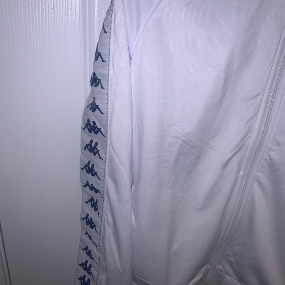 Kappa white zip-up sweater - Picture 3 of 6